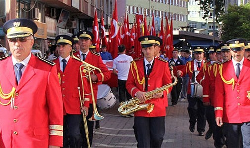 Rize`de Cumhuriyet Bayramı Programı başladı