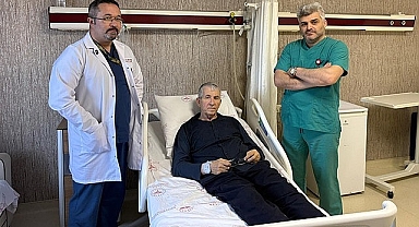 Rize'de dikişsiz aort kapak değişimi yapıldı