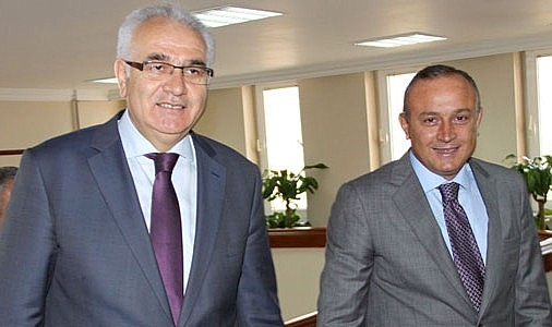 Vali Kızılcık'dan Vali Çakır'a ziyaret