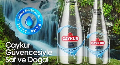 ÇAYKUR Premium Cam Şişe Su üretimi başlıyor