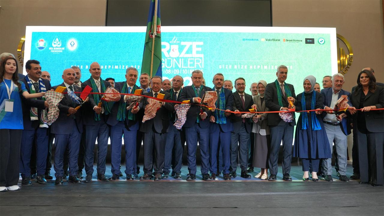 Ankara Rize Günleri Çay Makaslı Açılış Töreniyle Başladı