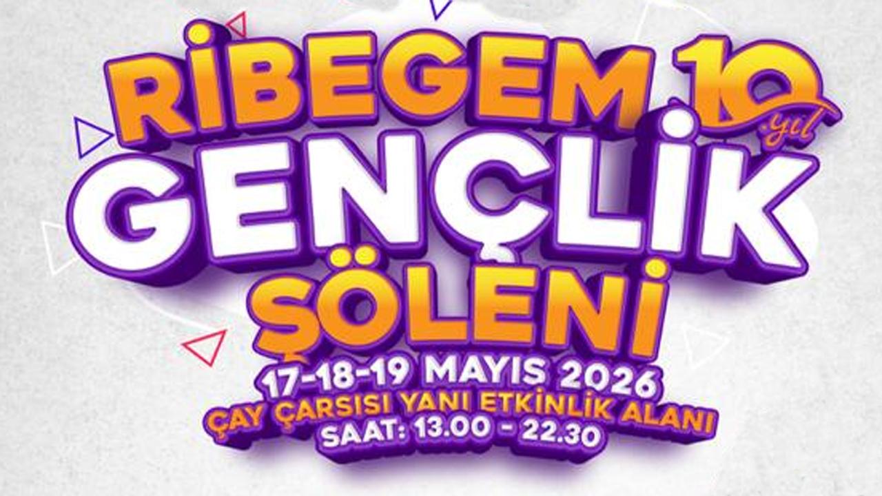 Rize’de 10. Yıl Coşkusu: RİBEGEM Gençlik Şöleni