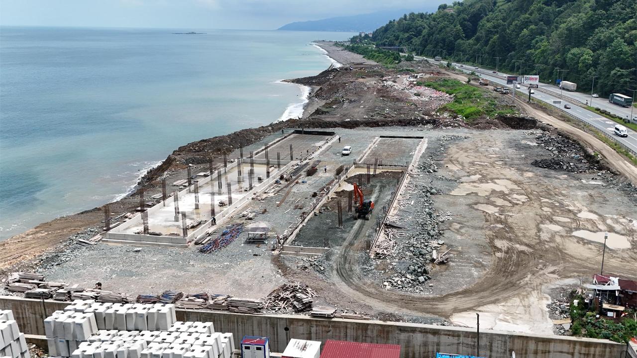 Rize'de Bozkale Su Ürünleri Toptan Hali Projesi Başladı!
