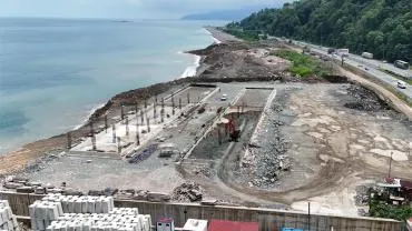 Rize'de Bozkale Su Ürünleri Toptan Hali Projesi Başladı!