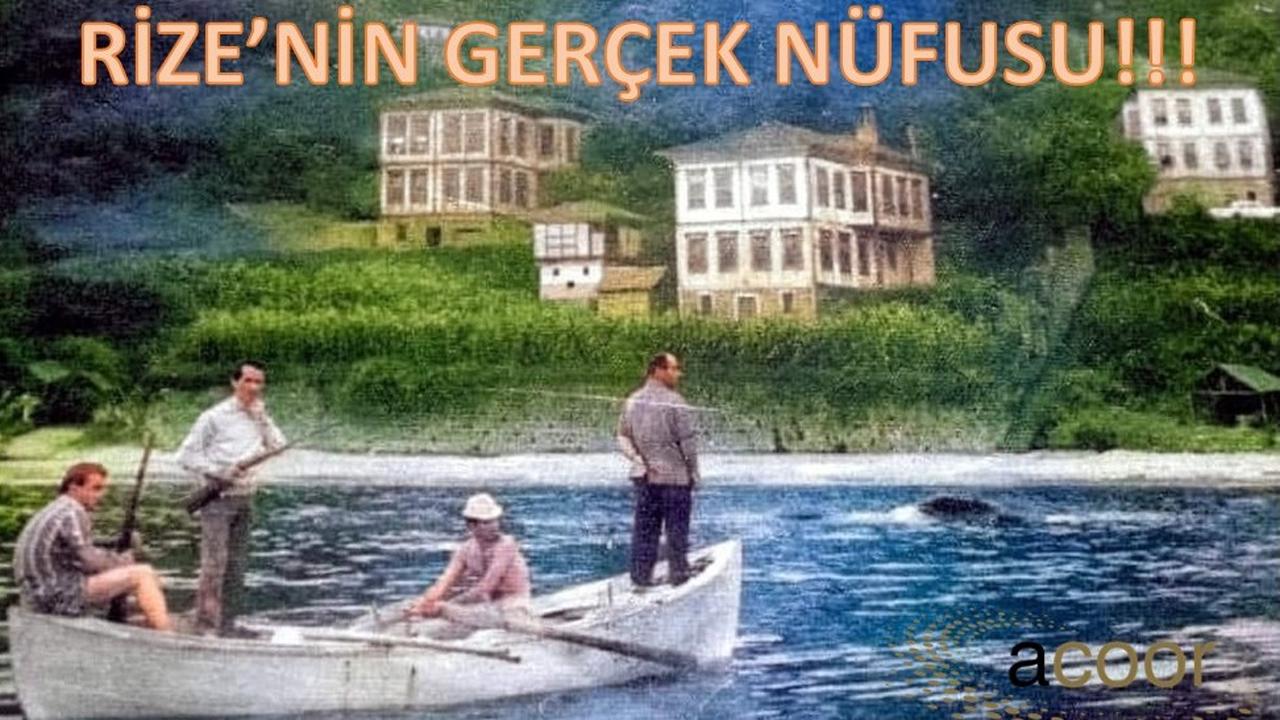 Rizelilerin gerçek nüfusu konusunda belirsizlik!